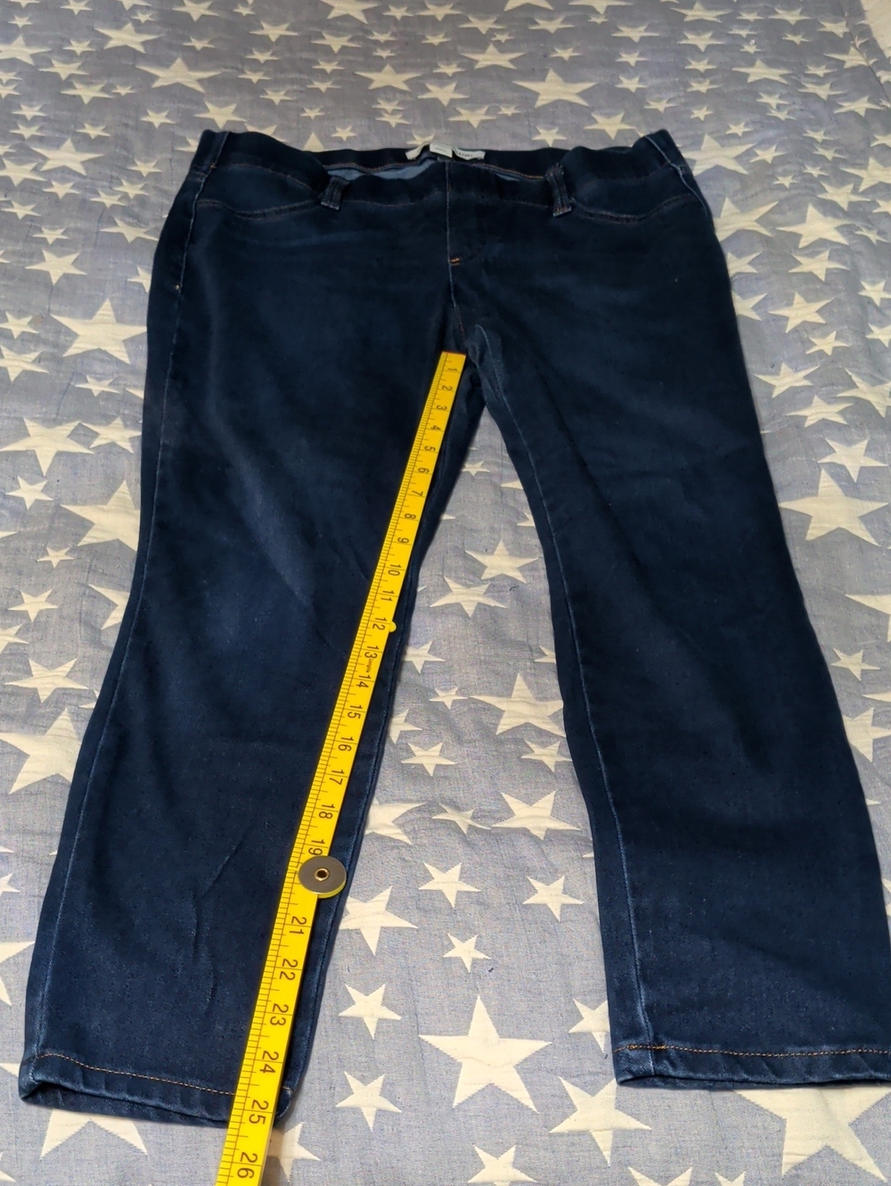 Amazon Essentials Dark Wash Jeggings Large Short